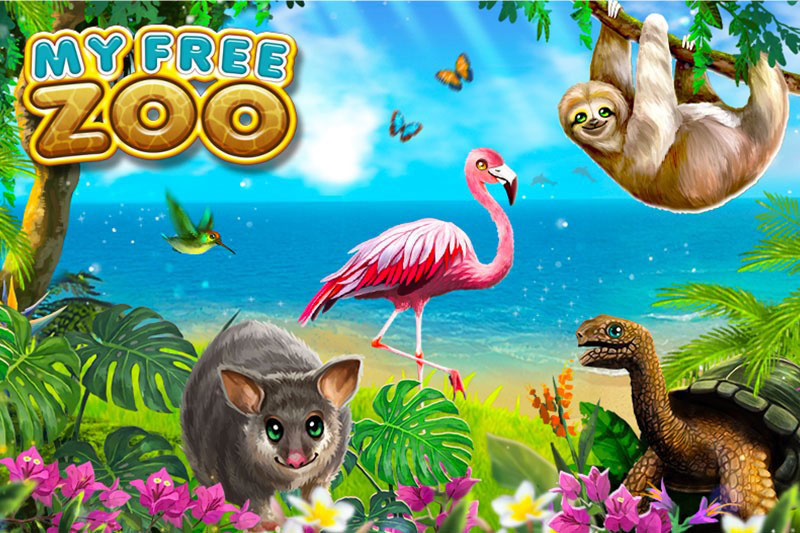 jouer à my free zoo